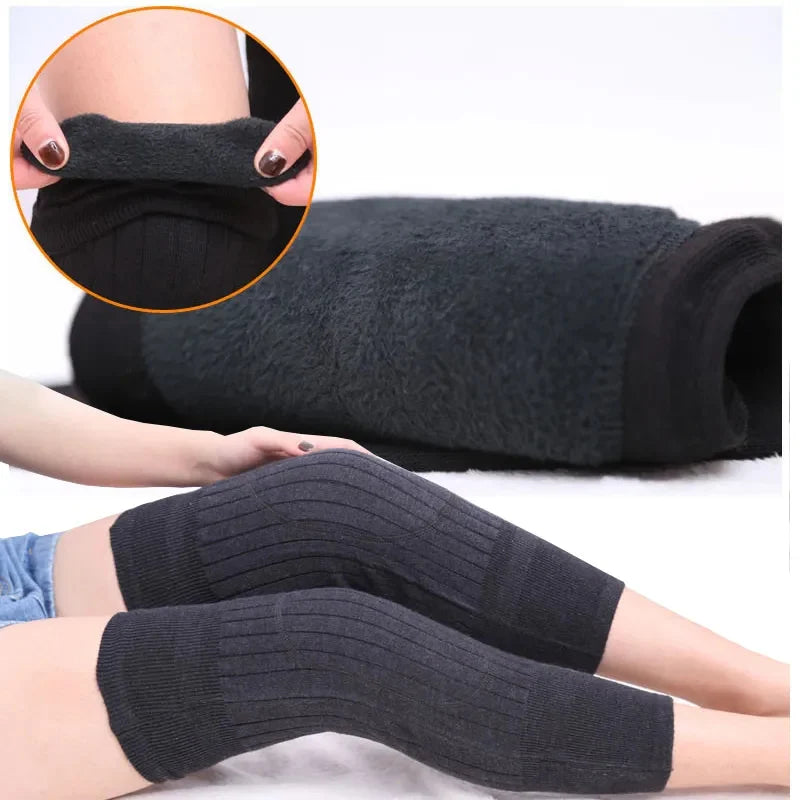 2 Pcs Cashmere Wool Knee Caps