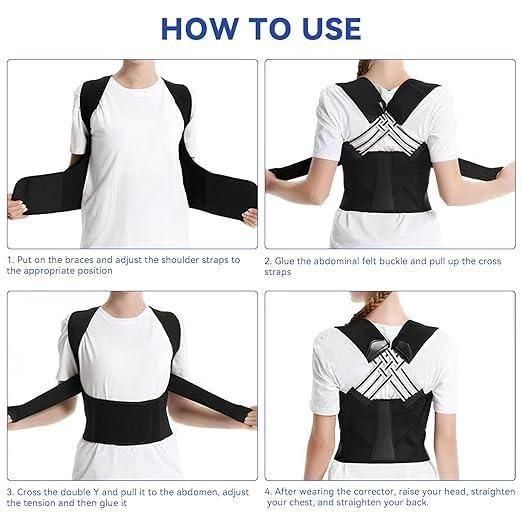 Posture Corrector Belt Free Size (Fits for All)