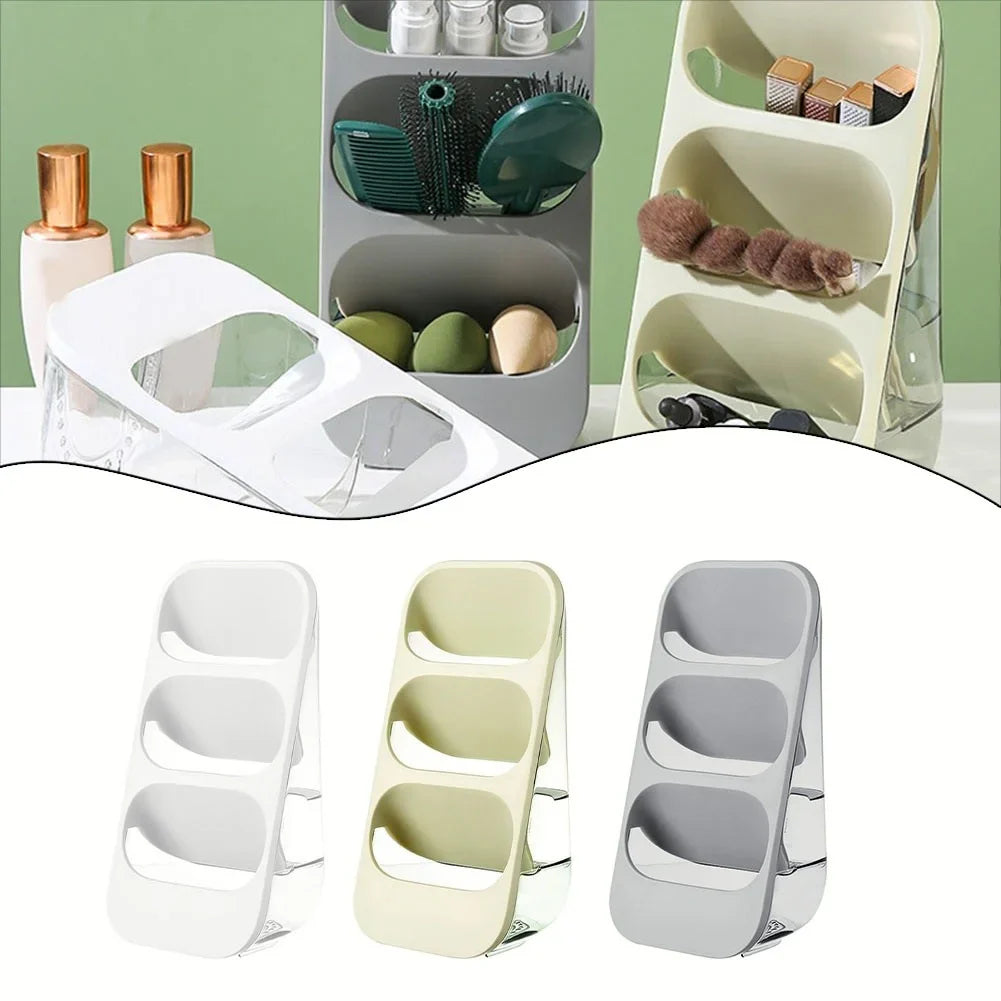 Multipurpose 3-Layer Vertical Cutlery Storage Box