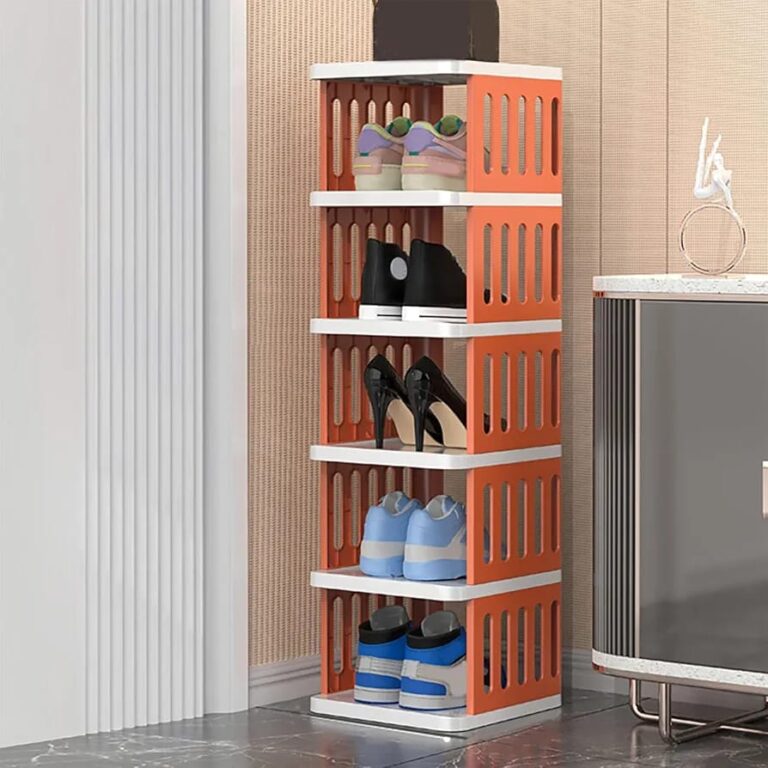 5 Layer Multi-Tier Stackable Shoe Rack Organizer