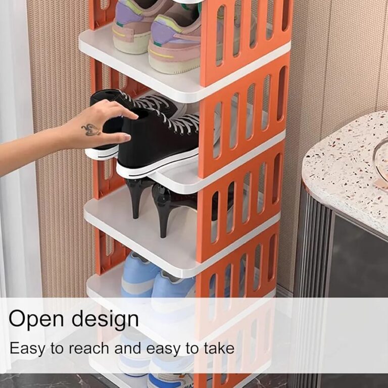5 Layer Multi-Tier Stackable Shoe Rack Organizer