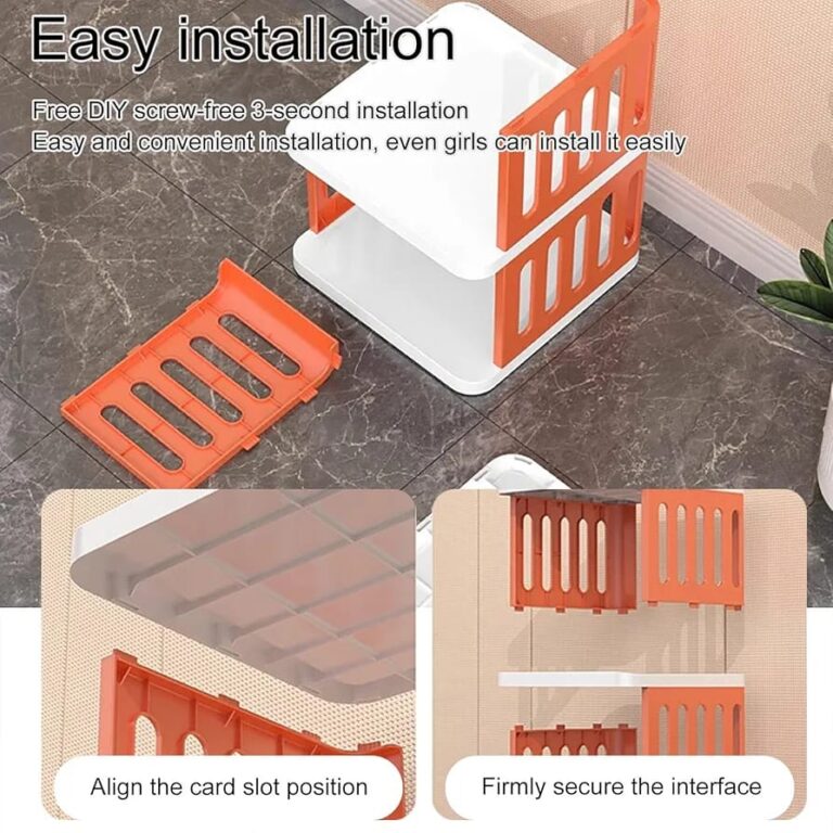 5 Layer Multi-Tier Stackable Shoe Rack Organizer