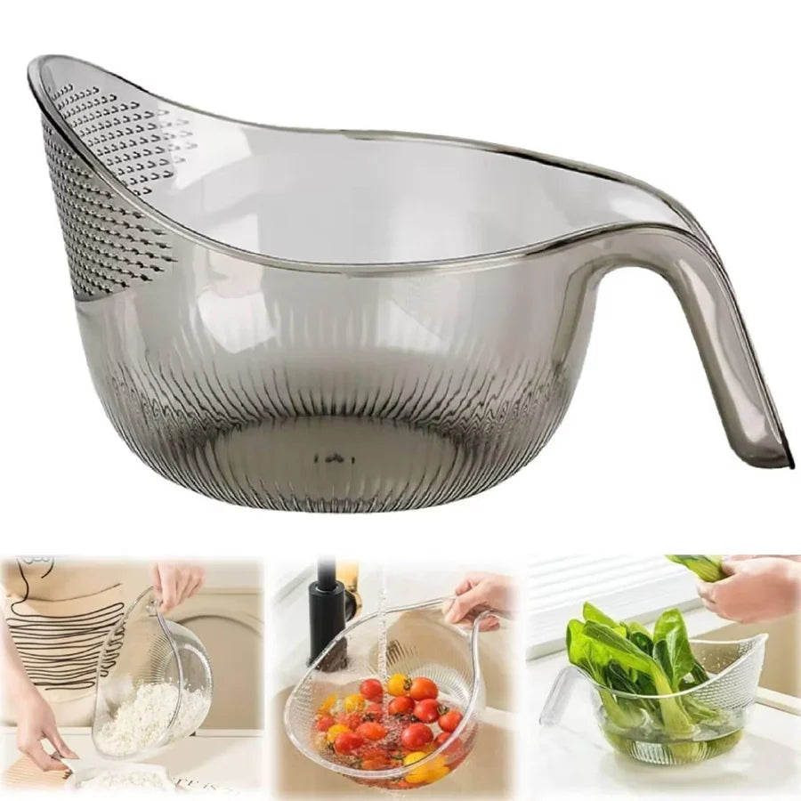 Rice Washer Strainer Bowl (Imported Quality)