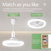 Ceiling LED Fan with Light