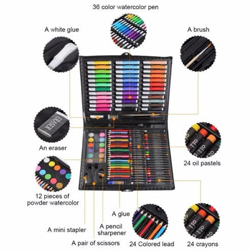 150-Piece Art Set for Kids