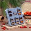 Multipurpose Mini Spice Jars With Stand