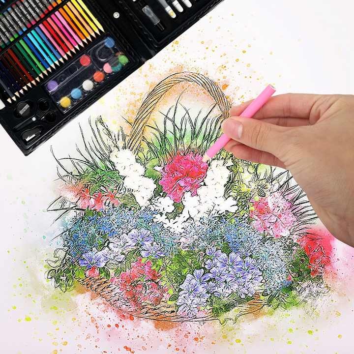 150-Piece Art Set for Kids