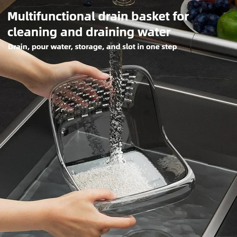 Multifunctional Kitchen Draining Basket