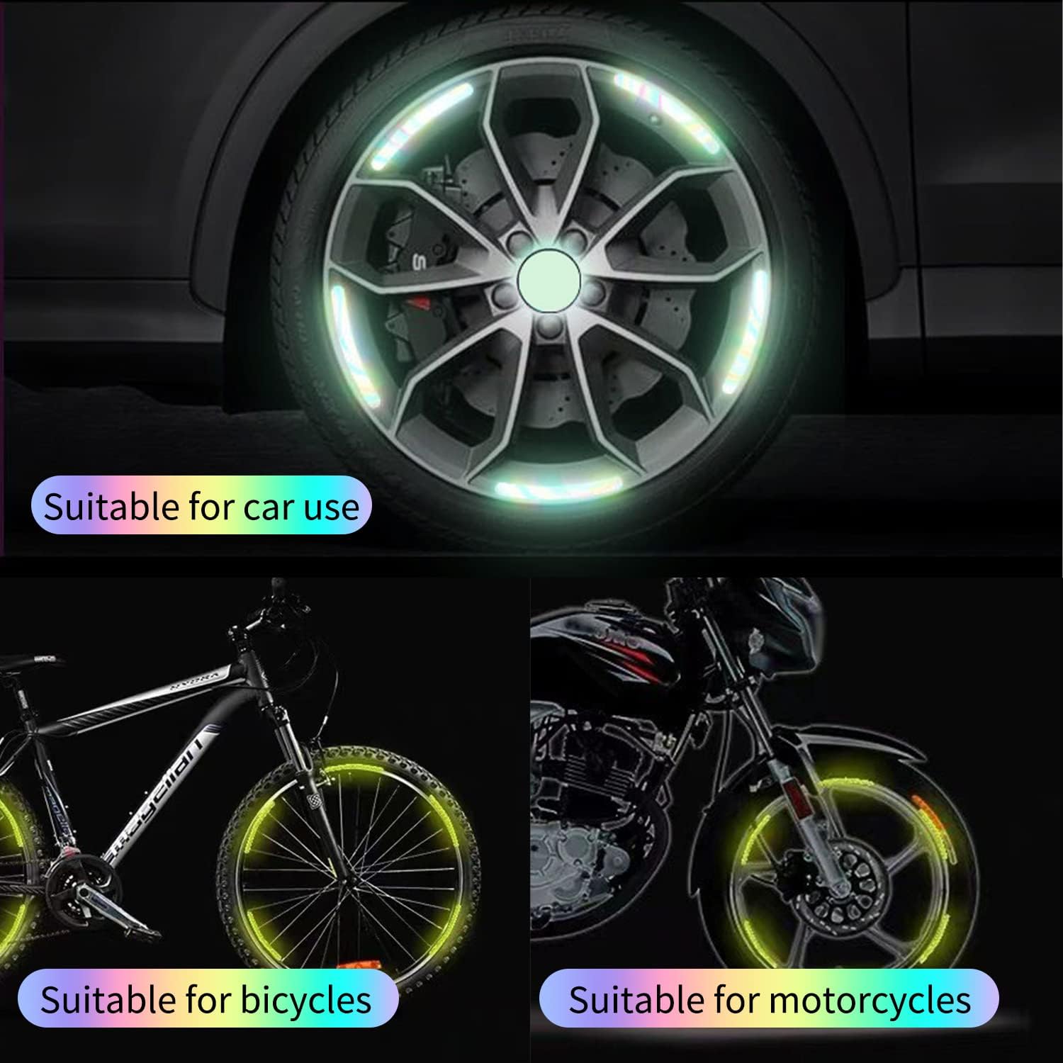 Car Tire Reflective Stickers